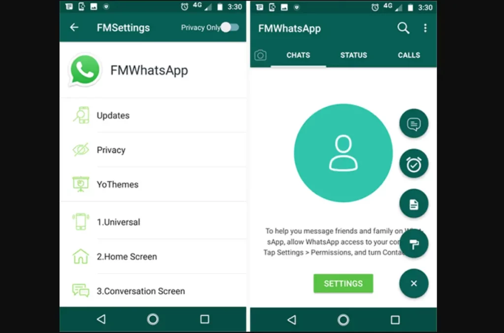FM WhatsApp v9.90 Download