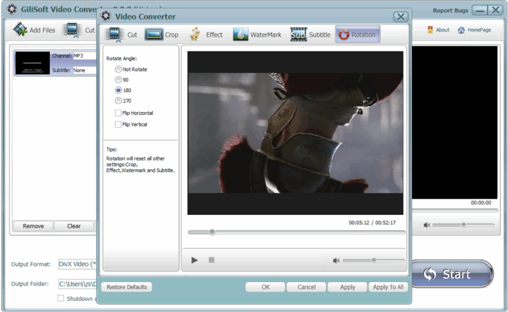 Gilisoft Video Converter 12.2