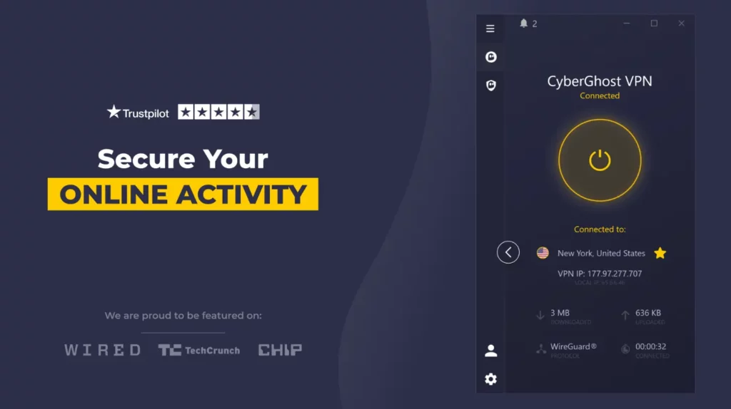 cyberghost vpn download
