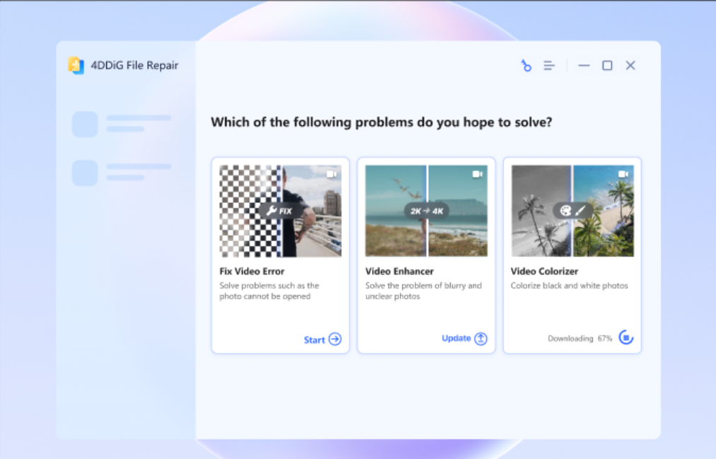 4ddig video repair download