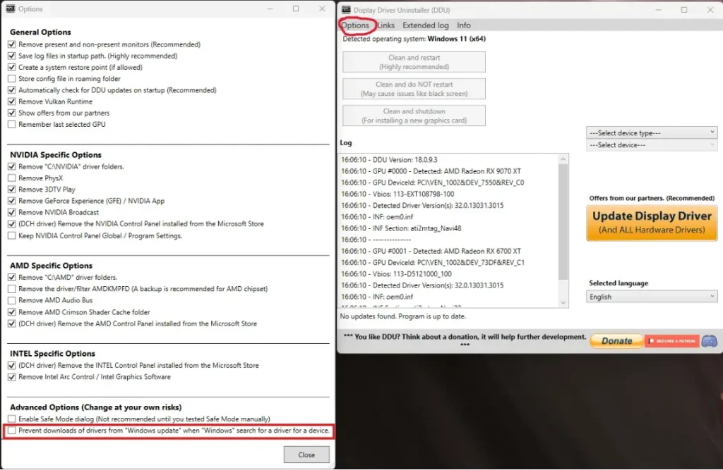 display driver uninstaller download
